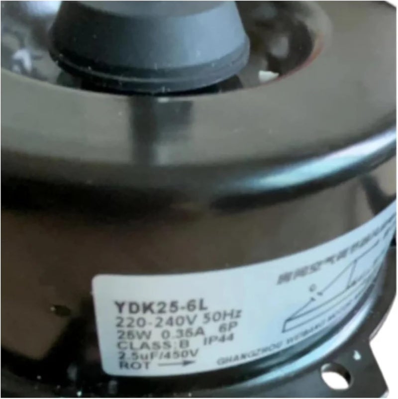 LDGSUPH Air Conditioning Outdoor Fan Motor，Compatible For TCL，YDK-025S62513-06 YDK25-6L GZSDJ-03 Reverse 25w， - Image 2