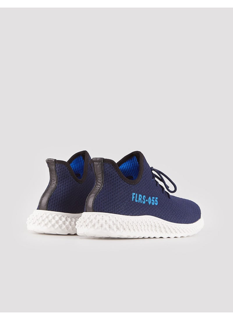 Cabani - Special Design Lupercus Knitwear Men's Sneaker Shoes 329B1438 Navy Blue - Image 1
