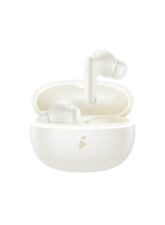 Itel IEW-64 BudsGO Wireless Earbuds - White Creamy White - Image 1