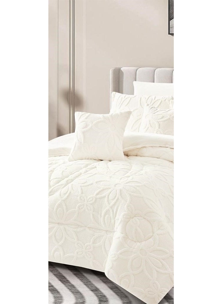 Horse Plain winter double Comforter set, embroidered to keep you warm on cold nights, size 240*260 cm - Image 3