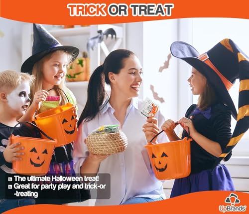 UpBrands 36 Skeleton Toys for Kids – Stretchy Halloween Party Favors, Sensory Trick or Treat Fillers, Non-Candy Goodie Bag Toys in 12 Bright Colors - Image 5