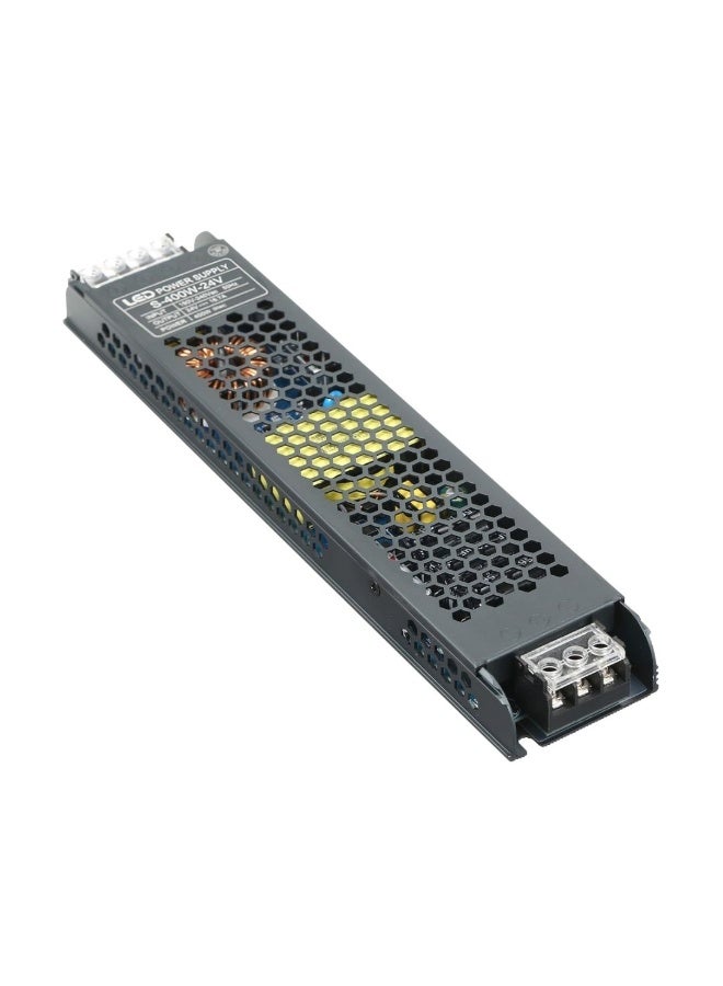 كوسيان عدد 3 قطع مزود طاقة لليد بروفايل400وات S-400W-12V محول طاقة LED، مصدر تيار مستمر 24 فولت، مزود طاقة صناعي للإضاءة جسم الومنيوم بضمان عامين كفاءة 75% - Image 2