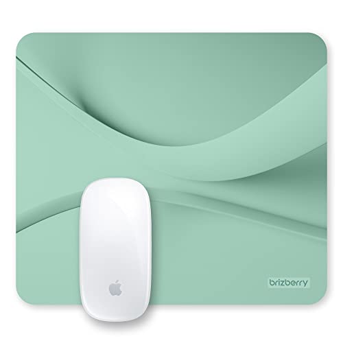 ARTBRIZ® Brizberry Art-Pro Mouse Pad, Optimised for Speed and Precision, Premium Anti Skid Rubber Base, for Office Desktop Laptop PC Mac, 240mm x 240mm x 3mm (114S - Pack of 1) - Image 1