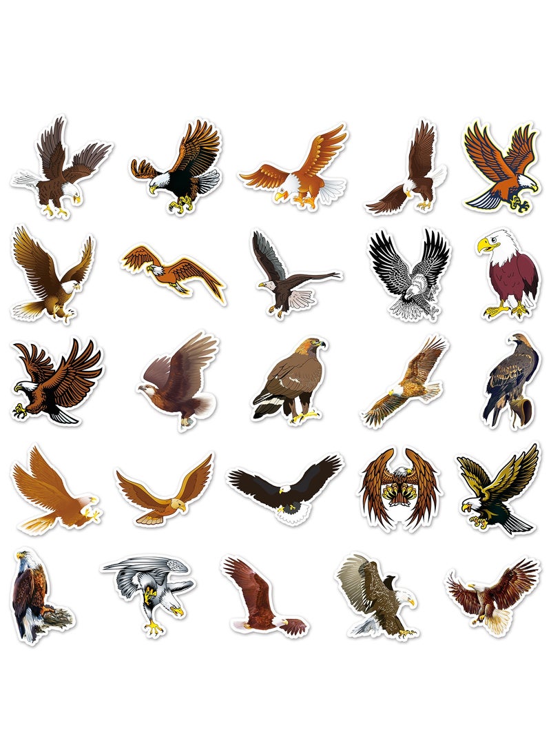50 قطعة من ملصقات النسر الرائعة من الفينيل ملصقات مضادة للماء مثالية للهاتف المحمول وزجاجة المياه - Image 3