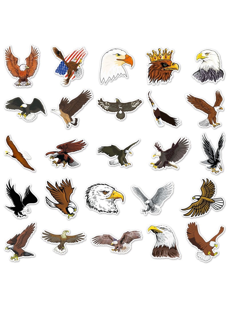 50 قطعة من ملصقات النسر الرائعة من الفينيل ملصقات مضادة للماء مثالية للهاتف المحمول وزجاجة المياه - Image 2
