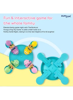 Bumtum Bumtum Baby Hungry Frog Eat Beans Game-4 Players | Frog Eating Beans | Hungry Frog Game Fun for Child & Kids| Indoor Interactive Board Games for 2+ Years - Multicolor  - Image 4