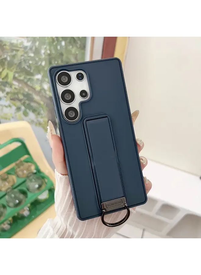 Anti Slip Phone Case With Stand For Galaxy S24 Ultra Plus Black - Image 4