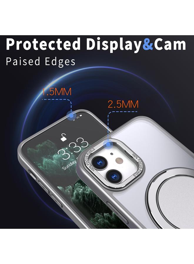 Zaboon Case For iPhone 11 360-degree Rotating MagSafe Magnetic Holder Phone Case - Image 5