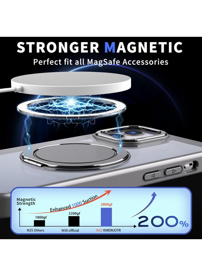 Zaboon Case For iPhone 11 360-degree Rotating MagSafe Magnetic Holder Phone Case - Image 2