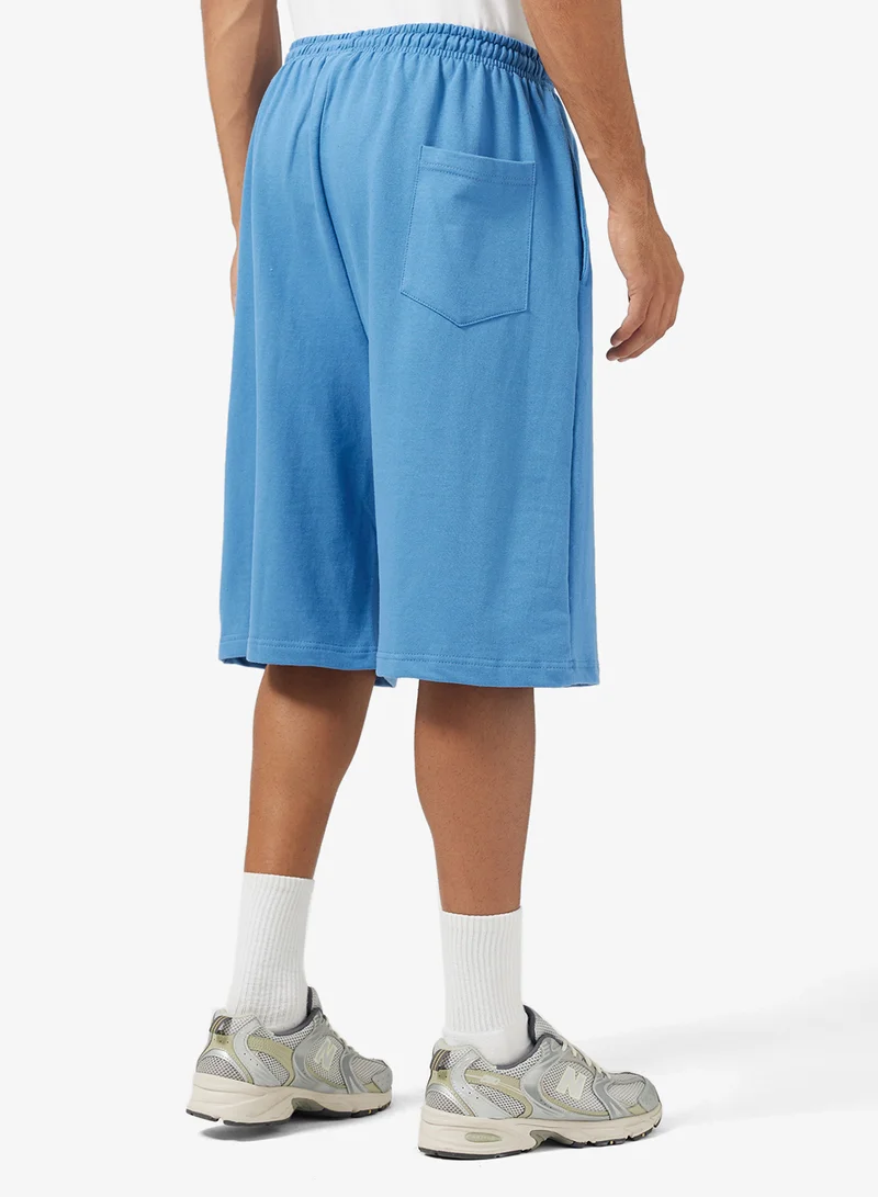 سفنتي فايف Graphic Print Baggy Shorts