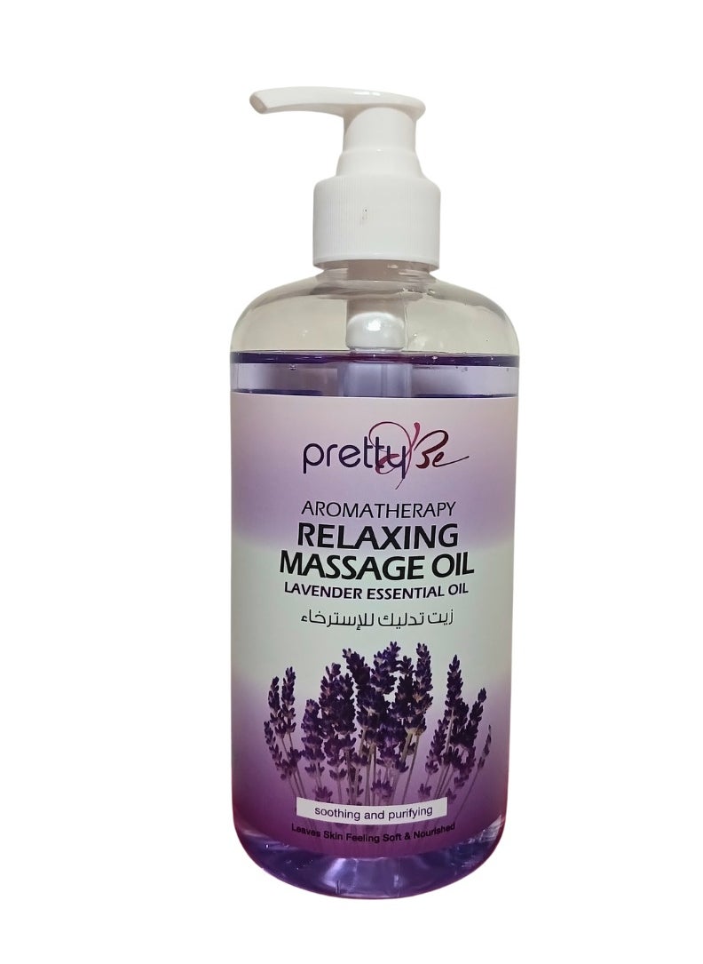 Pretty Be Pretty Be Aromatherapy Relaxing Massage Oil Lavender Essential Oil  - Image 1