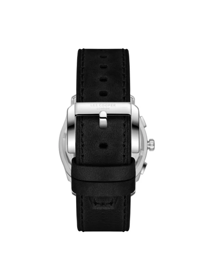 Lee Cooper Men's Leather Multi Function Watch LC08178.331 - 42 mm