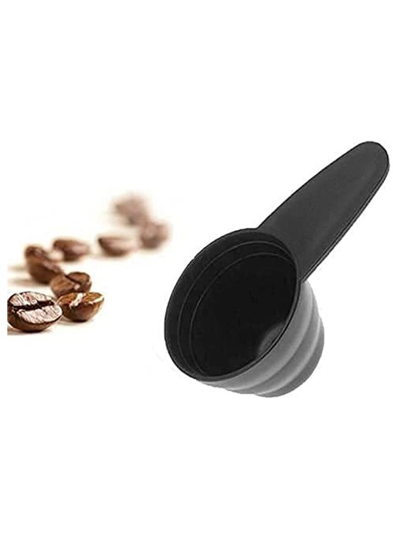 HaHaHai 2 PCS Plastic Measuring Spoon With Scale, Coffee Scoop, Baking Utensils, Milk Powder Scoop  - Image 3