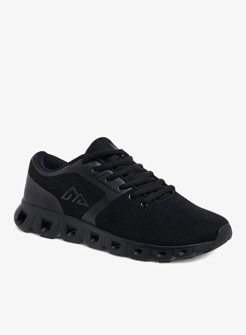 شو اكسبرس Textured Lace-Up Sports Shoes