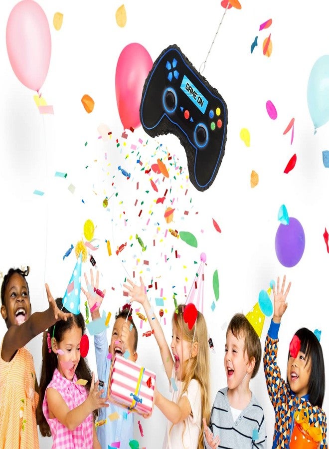Pinata Video Game Controller Pinatas 16”x11”x 4” Perfect for Birthday Gamer Parties, Party Decor, Gaming theme parties and other Decorations - Image 5