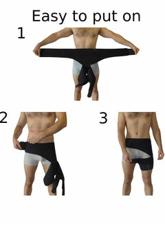 Excefore Hip Brace, Sciatica Pain Relief Brace, Thigh Supports, Thigh Hamstring Compression Support Wrap for Sciatica Pain Relief  - Image 4