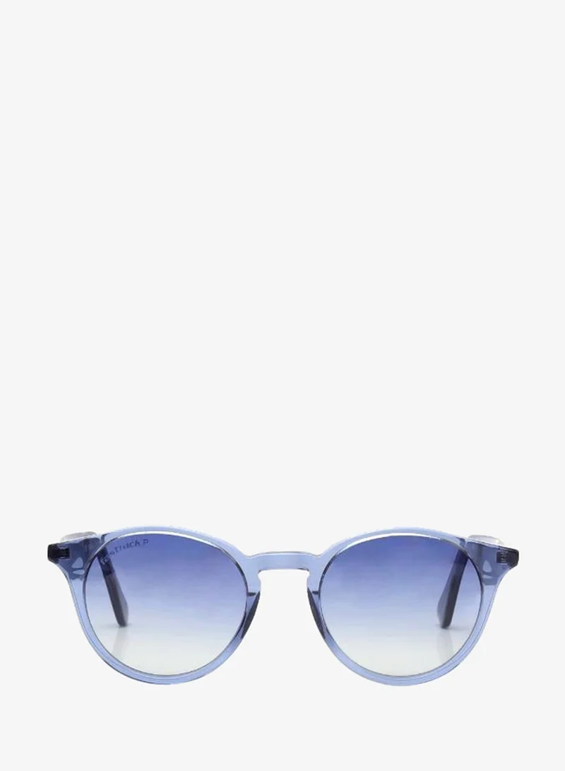 fastrack Polarized Sunglasses Blue Frame Blue Mirror Lens 51mm  - P603BL1PV