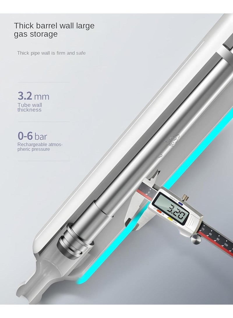 Bluejw Air Toilet Plunger High-Pressure Drain Plumb Plunger Powerful Manual Dredge Plumbing Tool For Clogged Toilet Sink And Bathroom Kitchen Floor Drain And Sewer Pipe Dredging Drain  - Image 2