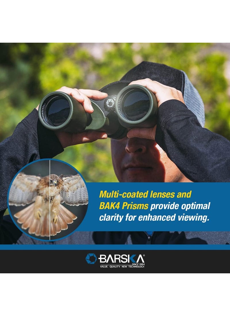 BARSKA Barska AB13380 XTreme View 10x50 Ultra Wide Angle Binoculars for Adults and Kids Birding Hunting Sports etc  - Image 4