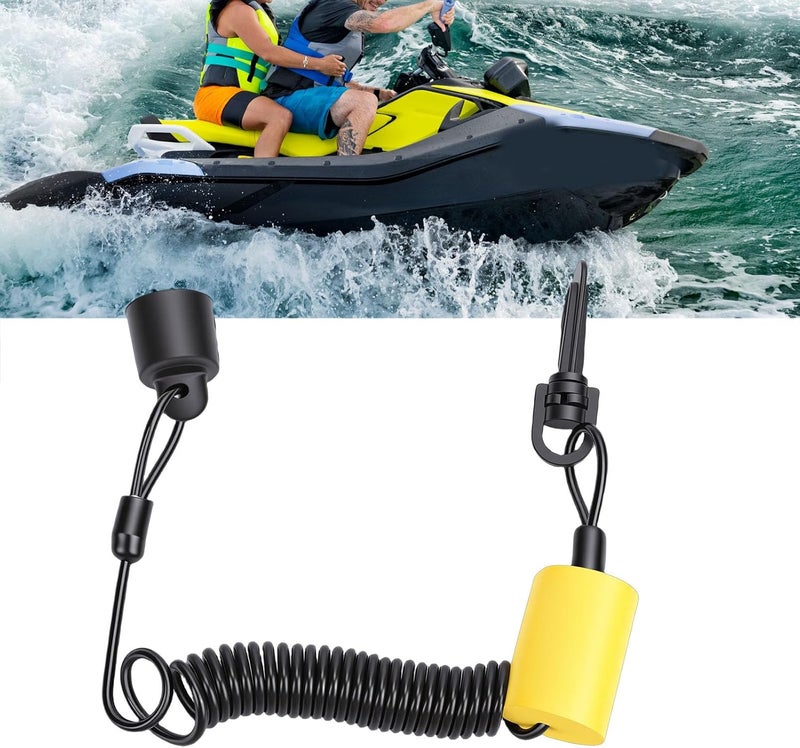 Floating Safety Lanyard, Digital Encoded Security System Key with Anti Theft Technology and Speed Control, Replacement for Sea Doo All Model 2014 and Prior - Image 3