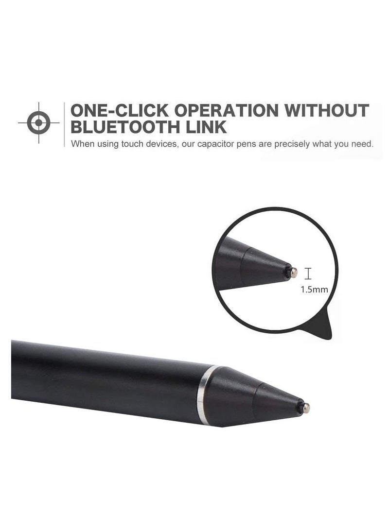 ELTRAZONE Active Stylus Digital Pen – Compatible with All iPhones, iPads, Android Tablets & Smartphones – High Precision Touchscreen Stylus for Drawing & Writing – Black - Image 2