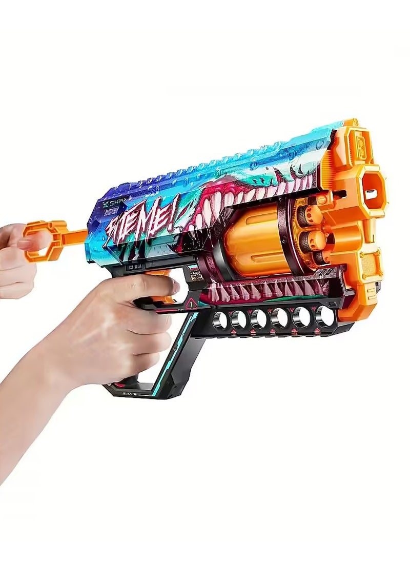 ZURU ZURU XSHOT SKINS GRIEFER (12 DARTS) SHARK THRASHER  - Image 1