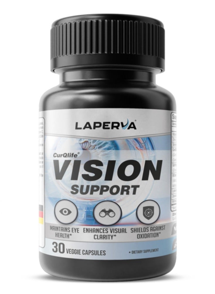 لابيرفا لدعم الرؤية، تركيبة لصحة العين ومضادات الأكسدة، بدون نكهة، 30 كبسولة نباتية