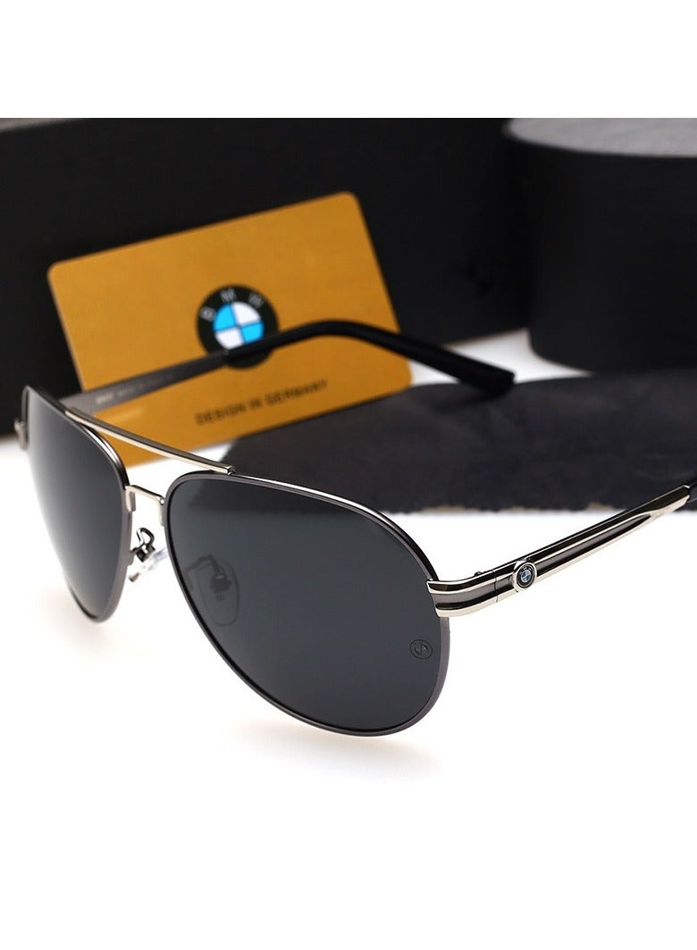 BMW Fashion Sunglasses Black - Image 1