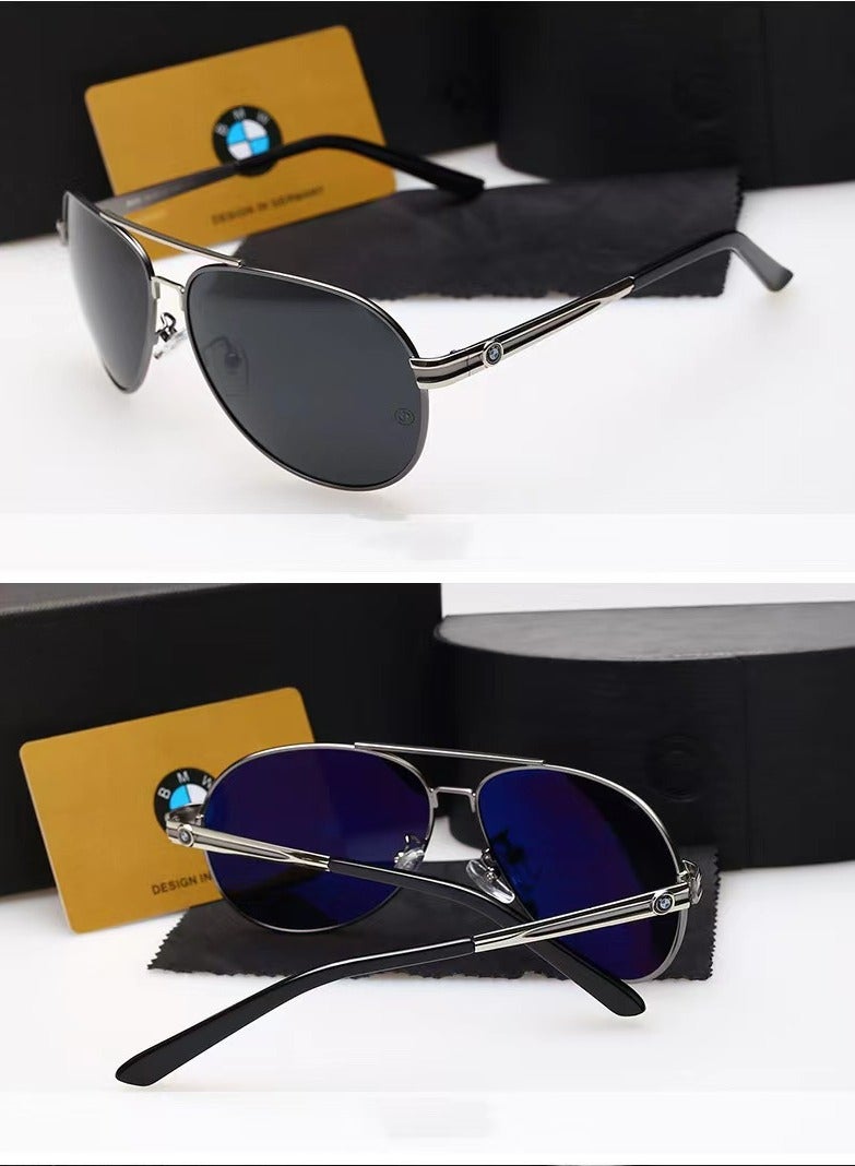 BMW Fashion Sunglasses Black - Image 3