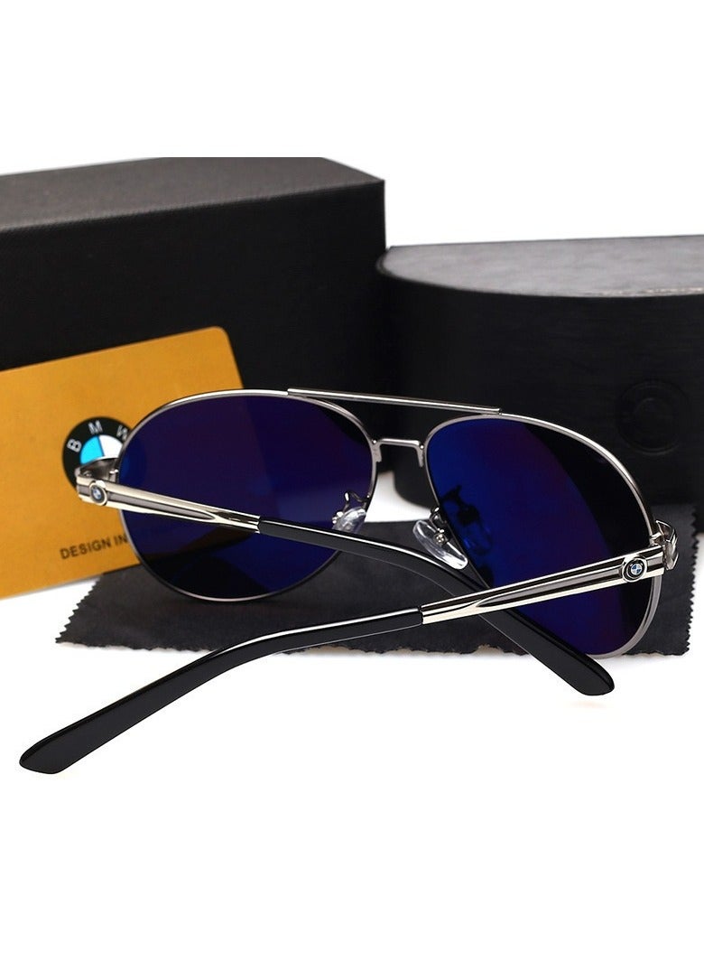 BMW Fashion Sunglasses Black - Image 2