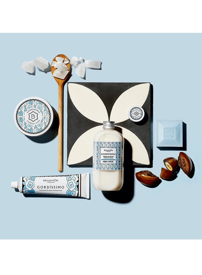 BENAMÕR Gordissimo Milky Body Cream – Nourishing & Hydrating Cream for Dry Skin | Shea Butter, Castor Oil & Beeswax | Softens, Smooths & Comforts | Paraben-Free – 150ml - Image 4