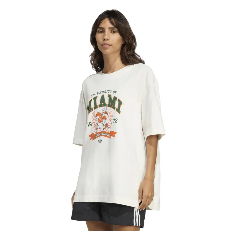 adidas ORIGINALS ATHL DEPT NCAA UNIVERSITY OF MIAMI T-Shirt