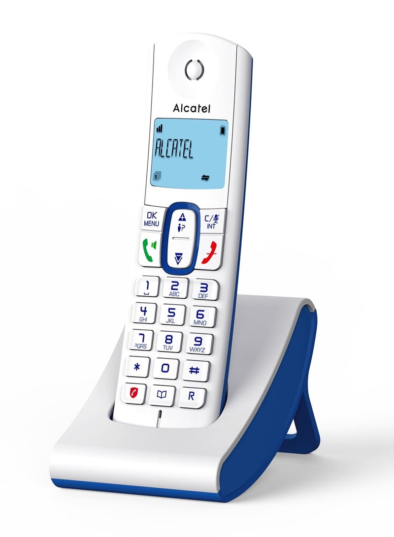 ألكاتل هاتف لاسلكي رقمي F630 باللون الأبيض - Image 1