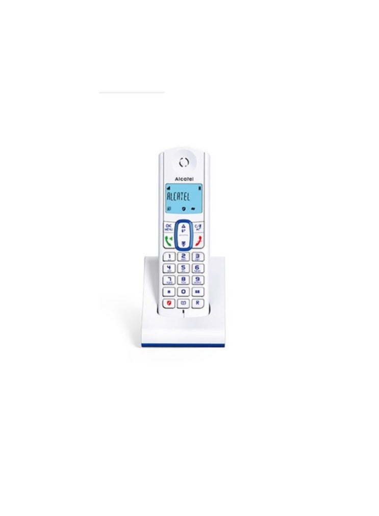 ألكاتل هاتف لاسلكي رقمي F630 باللون الأبيض - Image 3