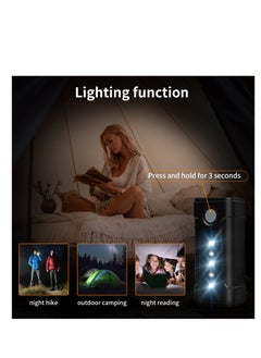 Excefore Portable Outdoor Shower, Outdoor Electric Shower Rechargeable Pump, LED Lighting, USB Charging, Detachable Battery, Pumps The Water from The Bucket into a Stable and Gentle Shower Stream  - Image 4