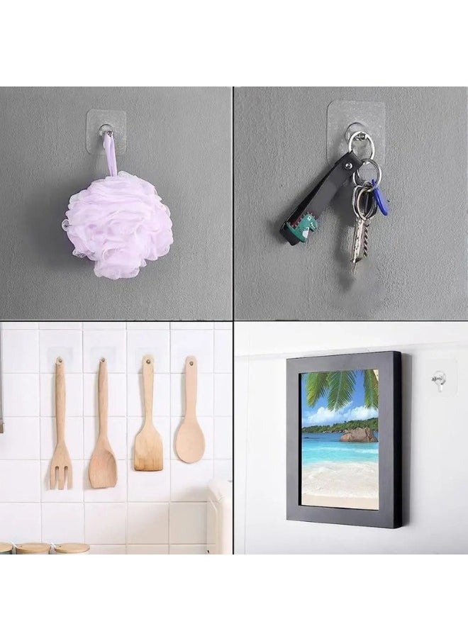 10 Pieces Of Transparent Adhesive Screw Replacement To Hang Anything Without Drilling  - Image 2