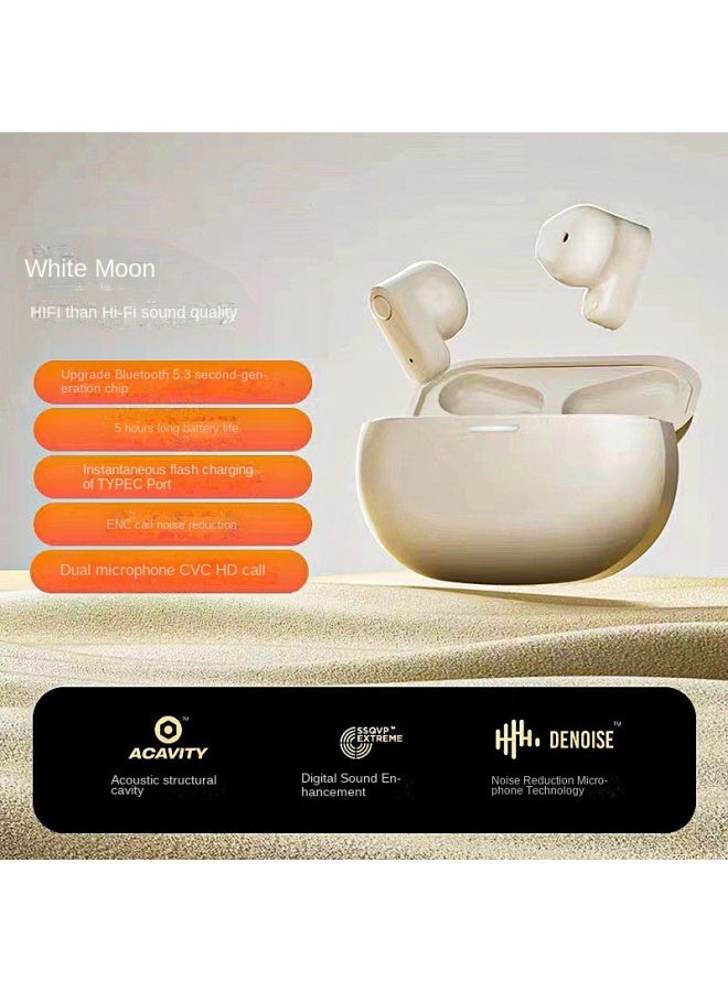 Neutral New Short Stem T89 Wireless Bluetooth Earphones 5.3 Long Battery Life High Sound Quality Wireless Earphones Direct - Image 1