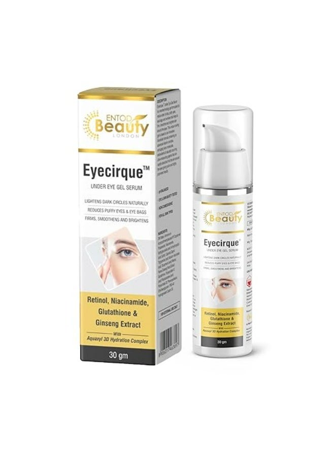 Eyecirque Under Eye Gel for Dark Circles for Women and Men | With Retinol Niacinamide Under Eye Gel to Reduce Dark Circles, Puffiness & Wrinkles - Image 1
