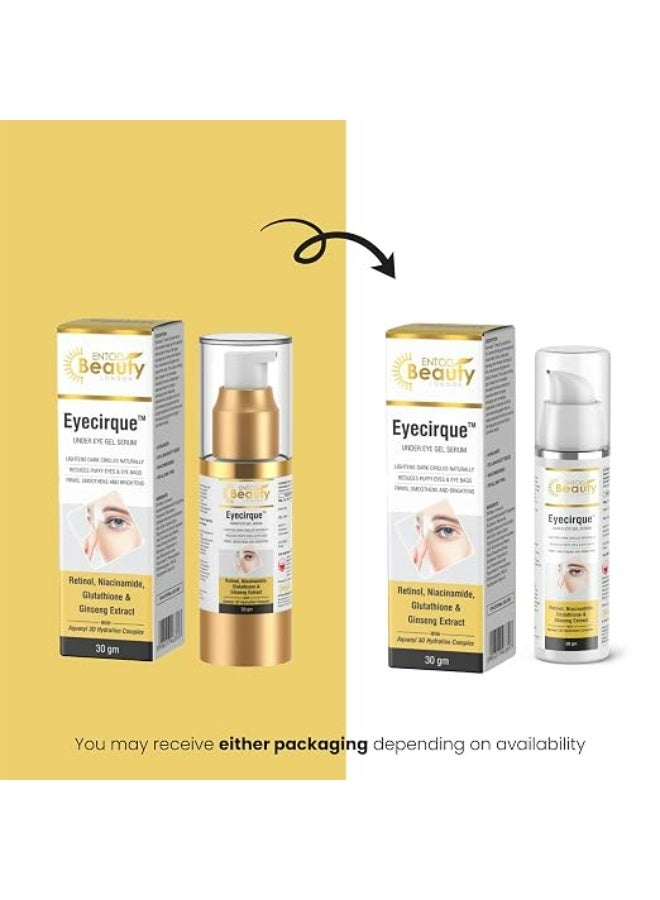 Eyecirque Under Eye Gel for Dark Circles for Women and Men | With Retinol Niacinamide Under Eye Gel to Reduce Dark Circles, Puffiness & Wrinkles - Image 2
