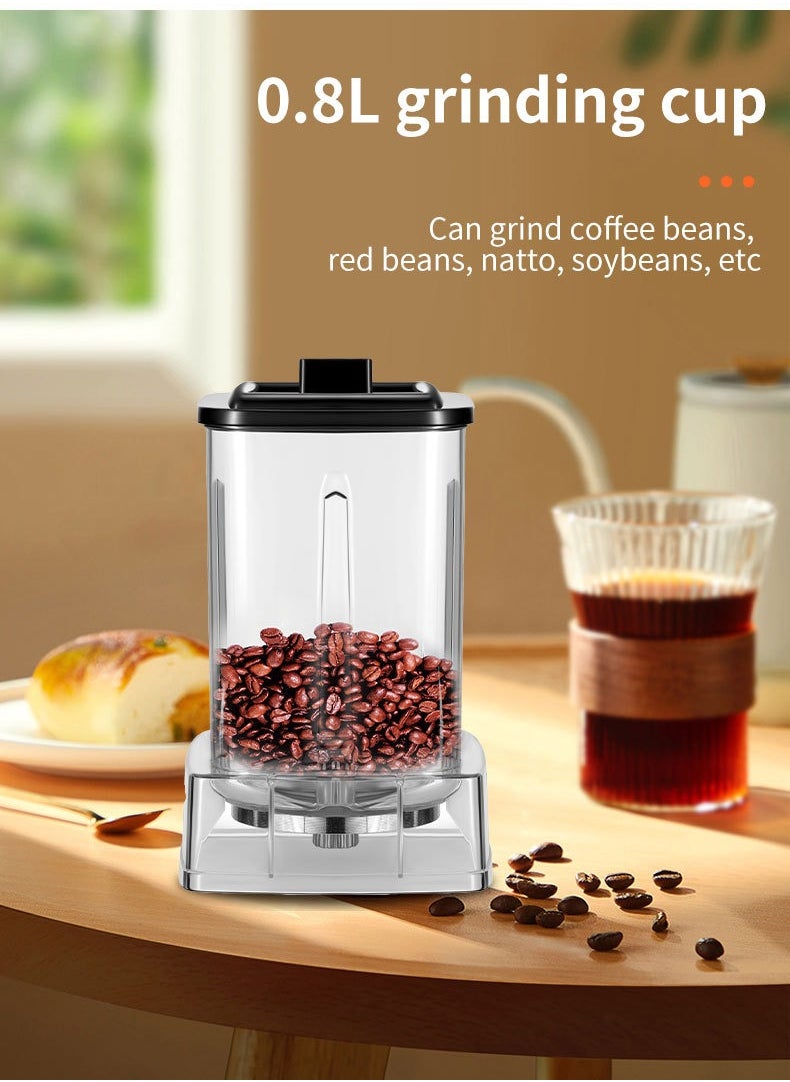 sokany 3-in-1 15 Speeds Electric Juicer & Coffee Grinder & Meat Blender Chopper Set, 0.8L+2L+3L, SK-3333 Black  - Image 5