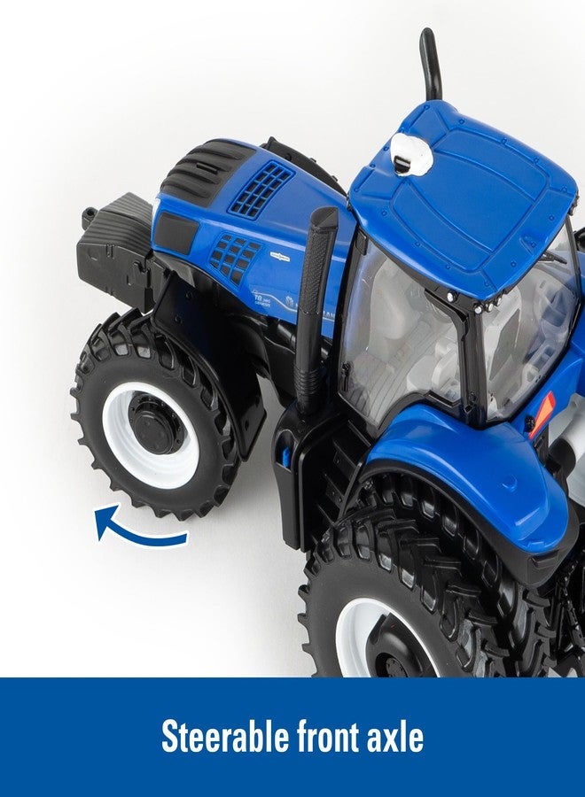 ERTL 1/32 New Holland T8.380 MFWD with Row Crop Dual Rear Tires - Image 4