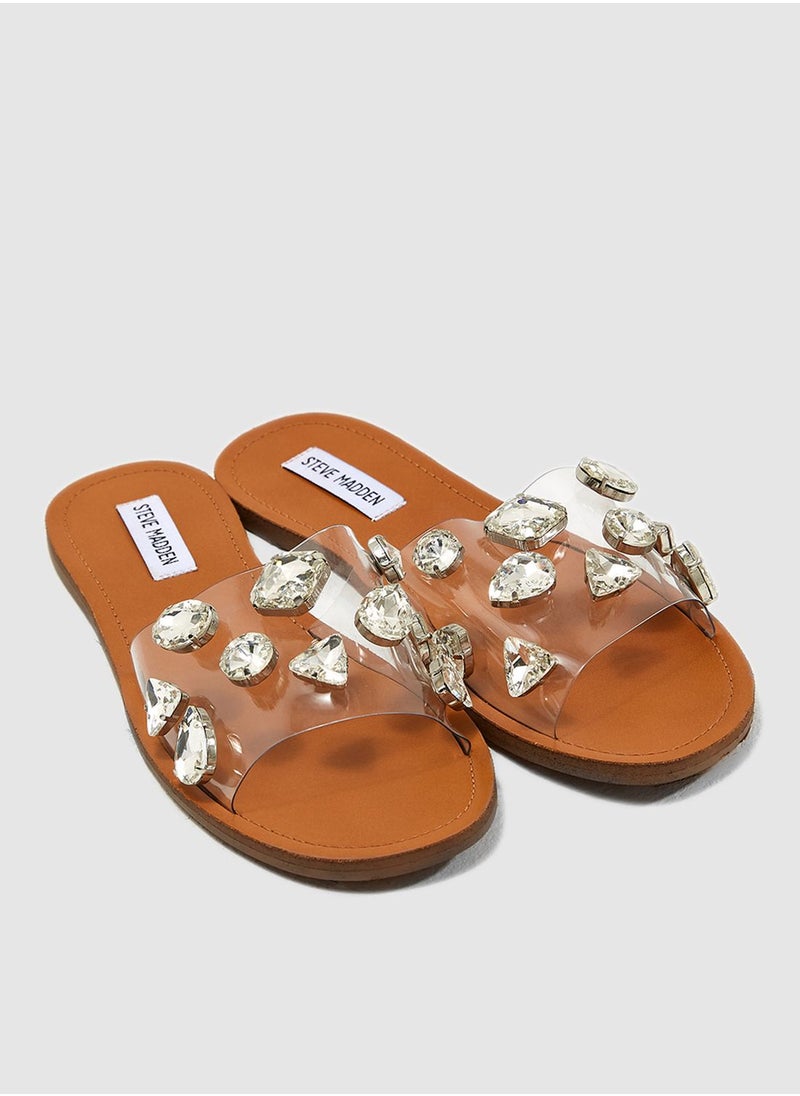 STEVE MADDEN - Rosalyn Flat Sandal - Image 1
