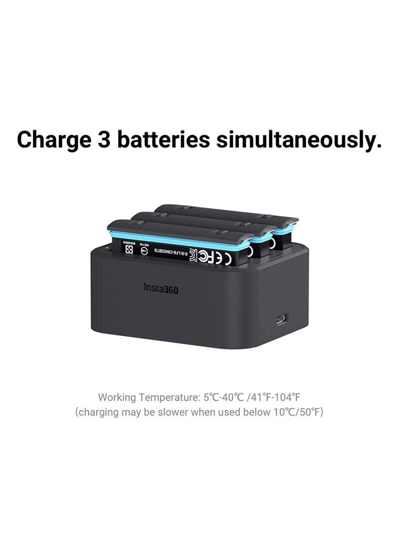 Insta360 - ONE X3 Battery Fast Charge Hub - Image 1