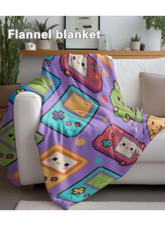 general Baby and children's cartoon flannel thin blanket (warm and comfortable, suitable for sleep, game use) 70cm*100cm - Image 5