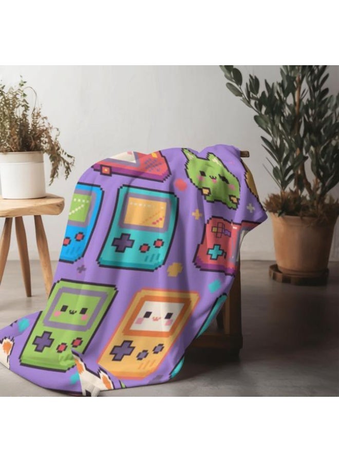 general Baby and children's cartoon flannel thin blanket (warm and comfortable, suitable for sleep, game use) 70cm*100cm - Image 4