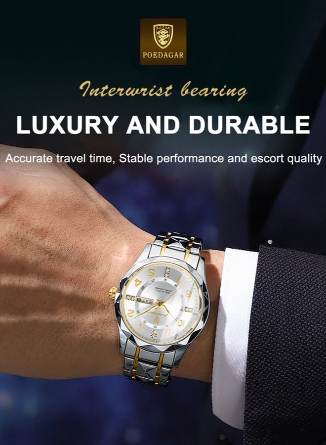POEDAGAR Men's Watch Fashion Business Watch - Image 4