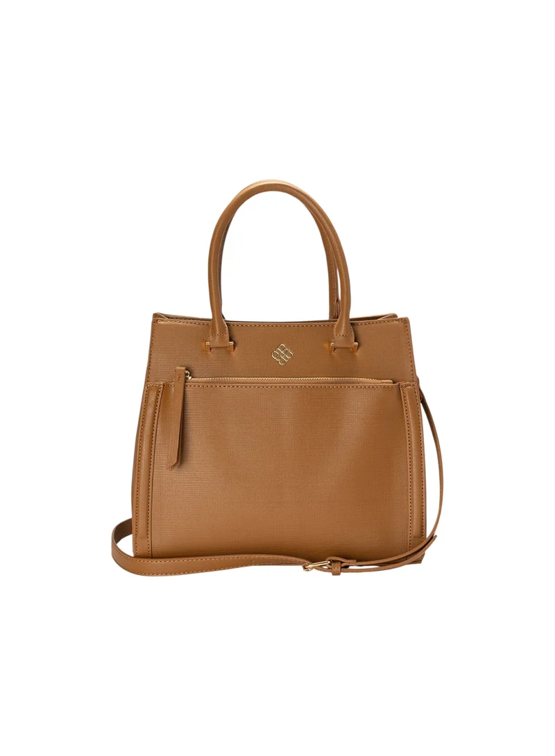 Bata Textured Top Handle Bag