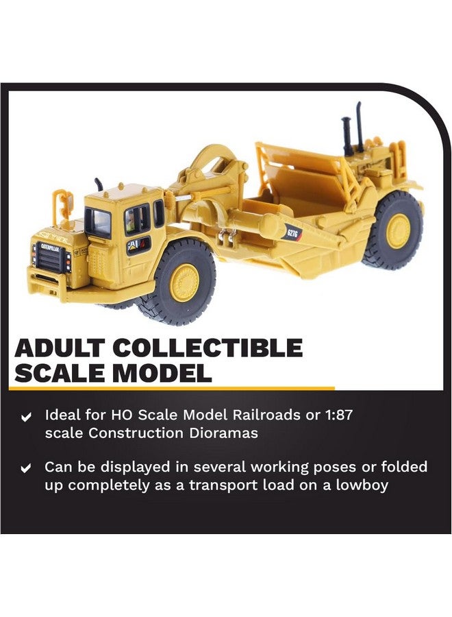 Diecast Masters 1:87 Scale Caterpillar 627G Wheel-Tractor Scraper, HO Scale Series Cat Trucks & Construction Equipment Model 85134