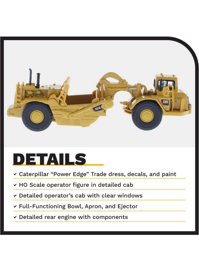 Diecast Masters 1:87 Scale Caterpillar 627G Wheel-Tractor Scraper, HO Scale Series Cat Trucks & Construction Equipment Model 85134