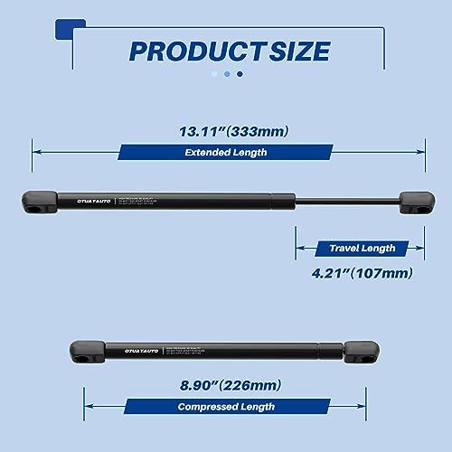 OTUAYAUTO Front Hood Struts - Replacement for 2002-2010 Ford Explorer Hood Lift Supports Shocks - OEM # 4142, SG404025 (Pack of 2) - Image 4